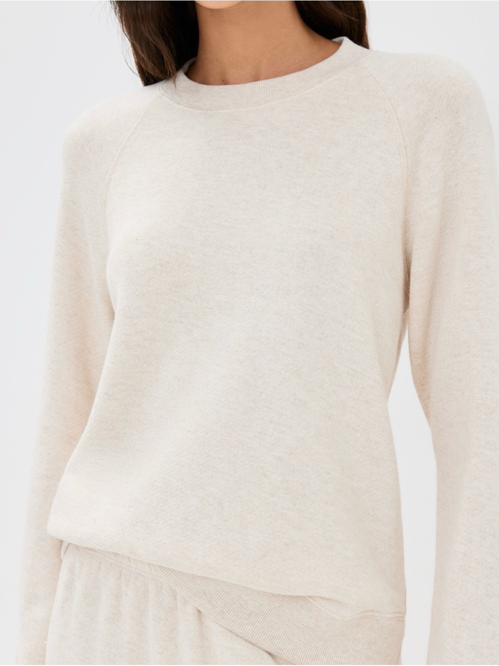 Jenni Kayne Saturday Sweatshirt beige size Medium